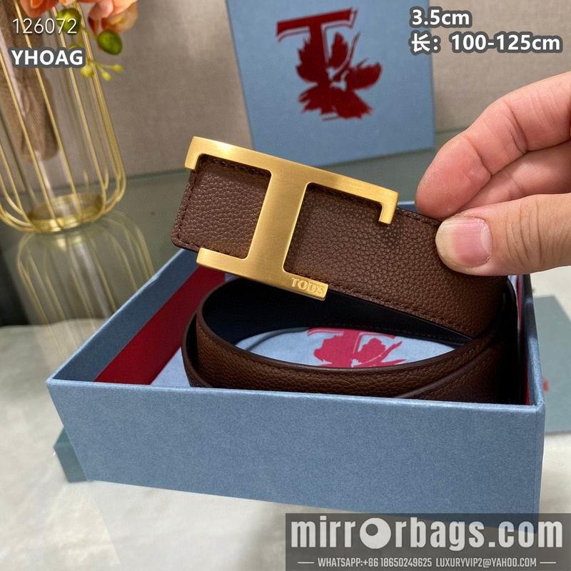 Replica Tod's belt 35mmX100-125cm 8L07