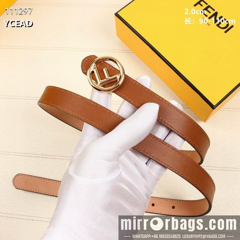Replica Fendi Belt 20mmX90-110cm 8L07