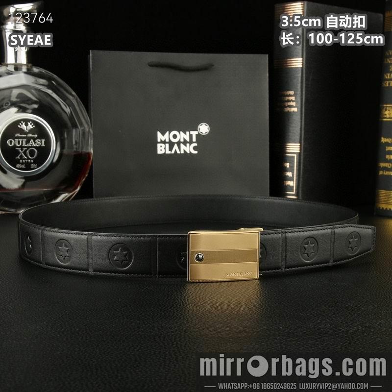 Replica Montlanc belt 35mmX100-125cm 8L58