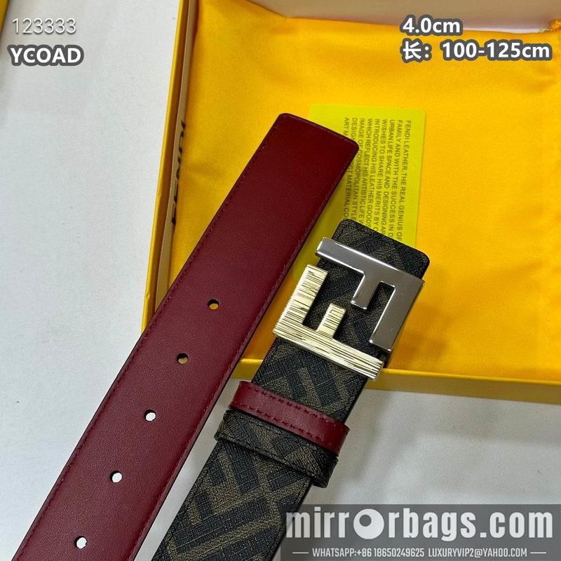 Replica Fendi belt 40mmX100-125cm  8L74