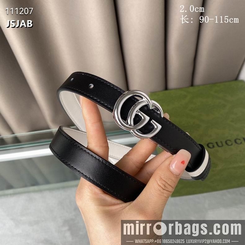 Replica Gucci Belt 20mm 90-115cm 8L01