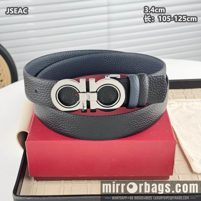 Replica Ferragamo belt 34mmX105-125cm 8L16