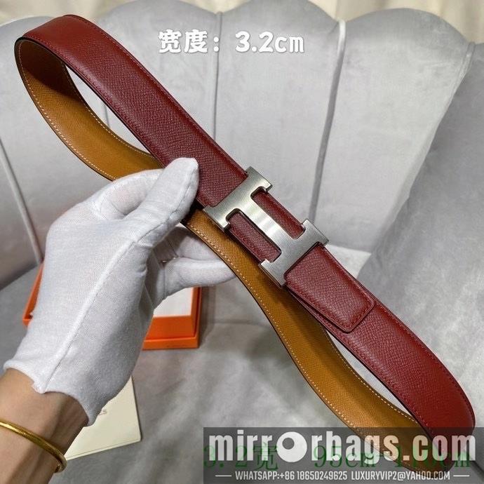 Replica Hermes Belt 32mmX95-110cm 7D18
