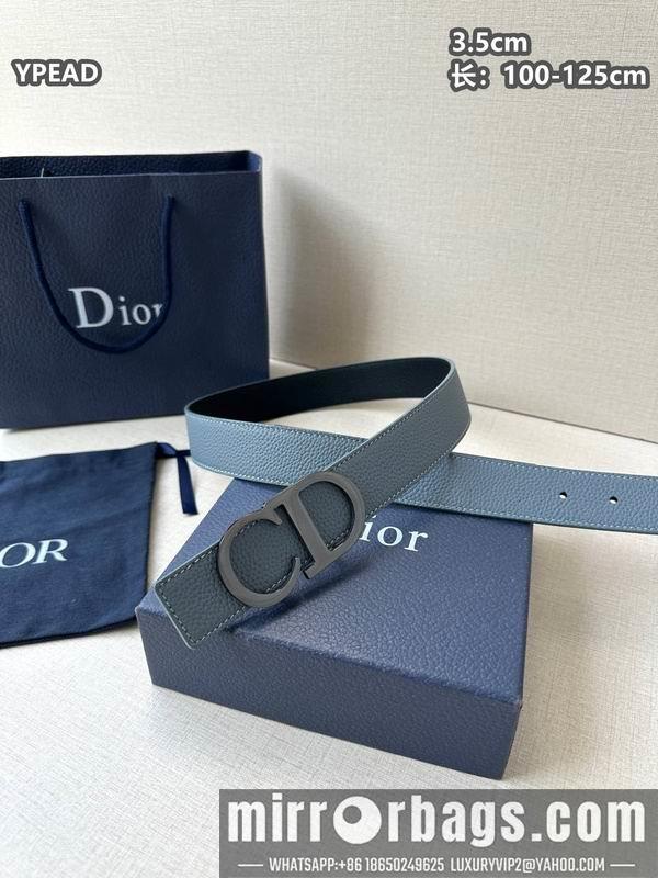 Replica Dior belt 35mmX100-125cm 8L36