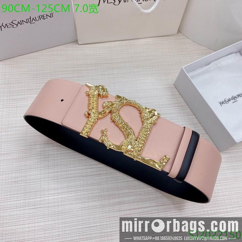Replica YSL Belt 70mmX90-125cm 7D04