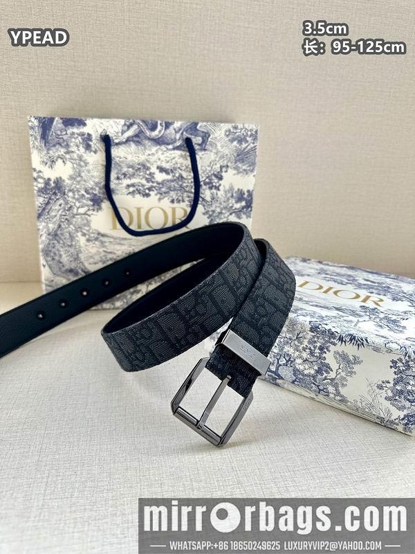 Replica Dior belt 35mmX95-125cm 8L38