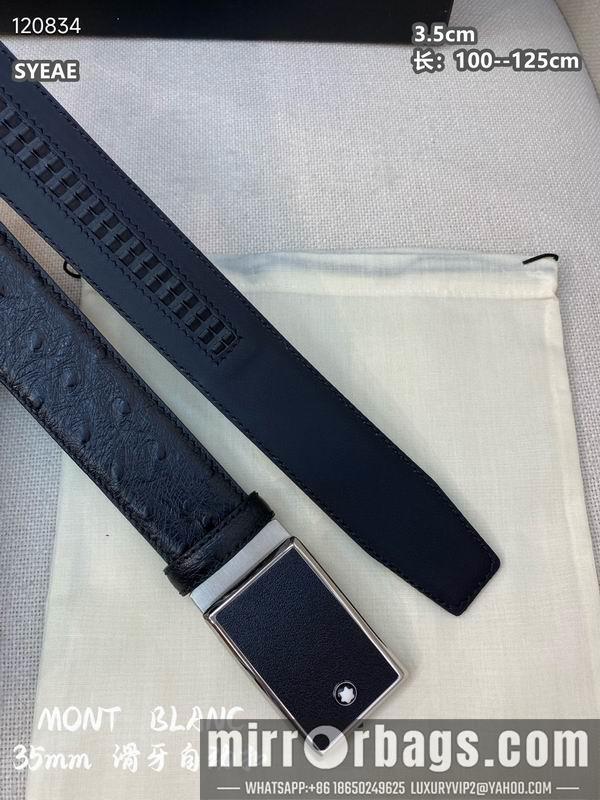 Replica Montblanc belt 自动扣 35mmX100-125cm 8L072014