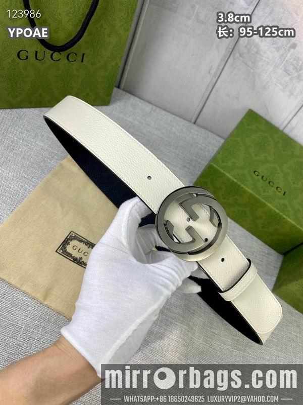 Replica Gucci belt 38mmX95-125cm 8L10