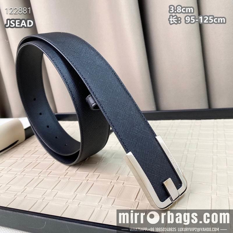 Replica Prada belt 38mmX95-125cm 8L04