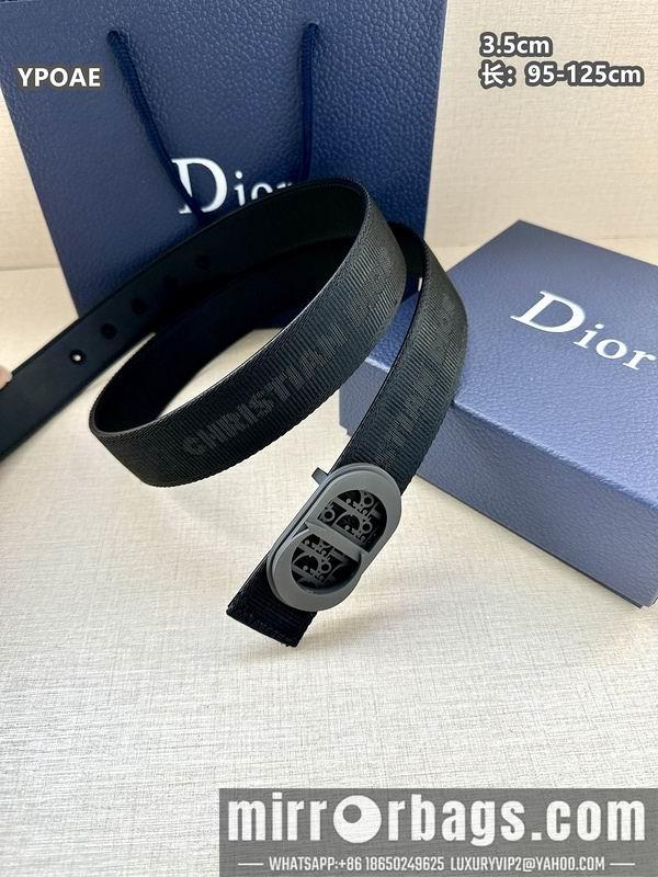 Replica Dior belt 35mmX95-125cm 8L42