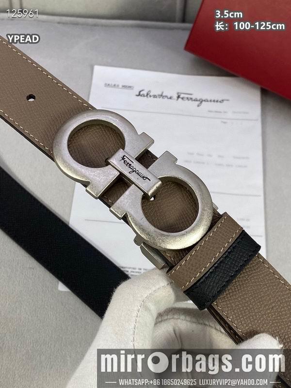 Replica Ferragamo belt 35mmX100-125cm 8L22