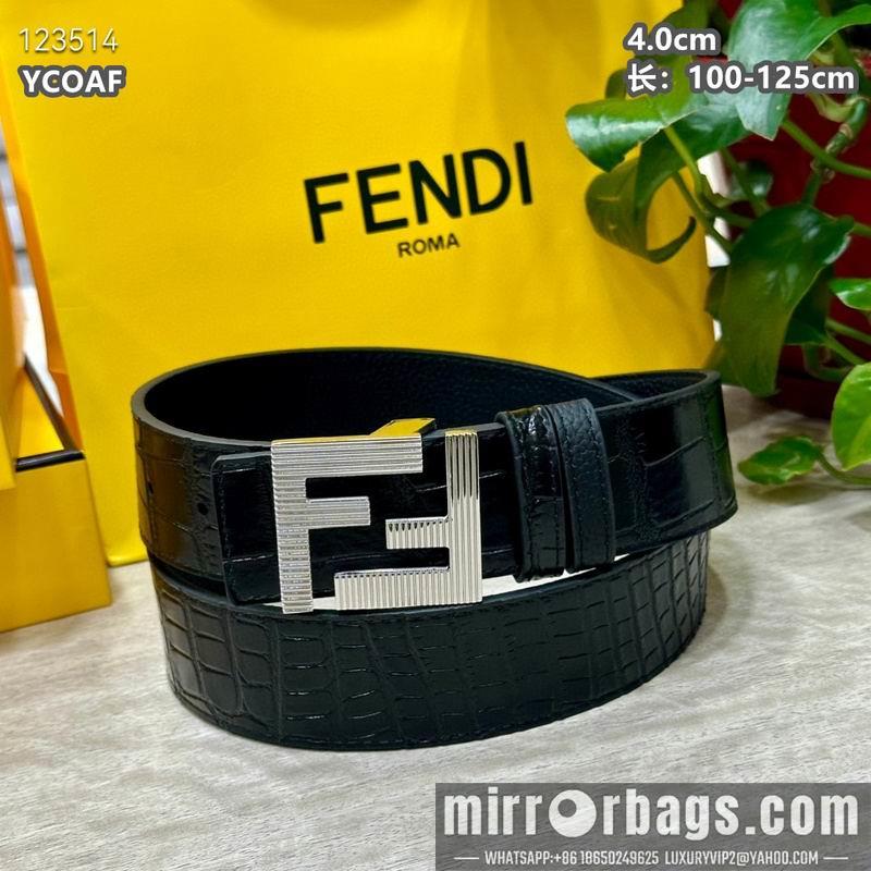 Replica Fendi belt 40mmX100-125cm  8L34