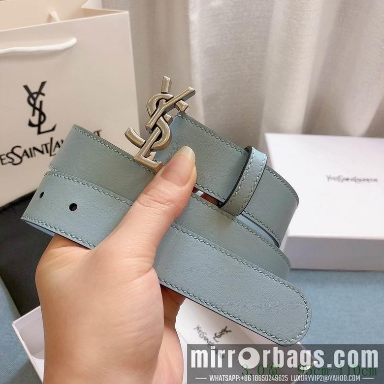 Replica YSL Belt 30mmX95-110cm 7D01