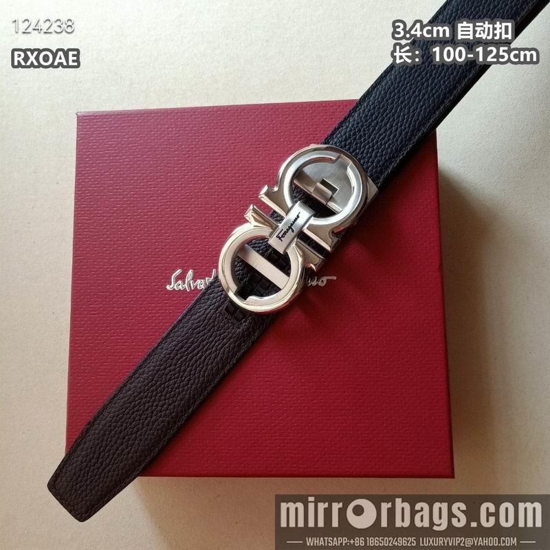 Replica Ferragamo belt 34mmX100-125cm 8L08