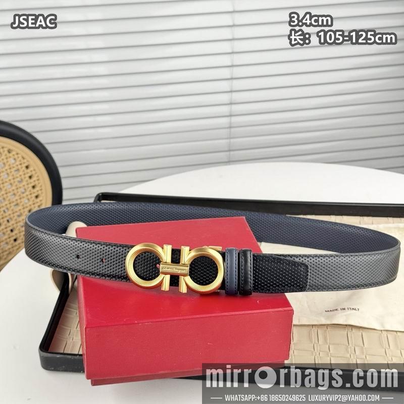 Replica Ferragamo belt 34mmX105-125cm 8L15