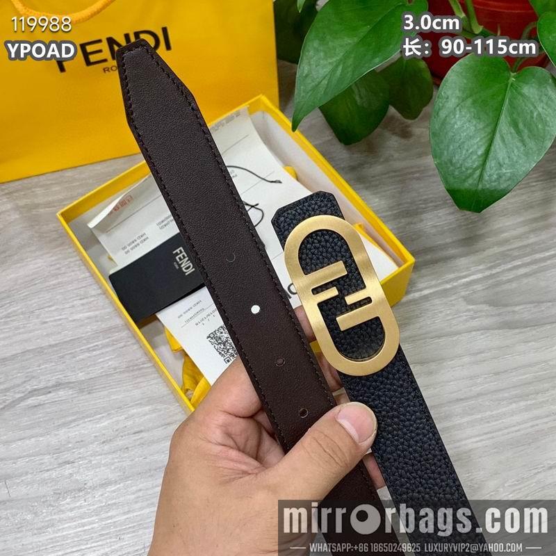Replica Fendi belt 30mmX90-115cm 8L19