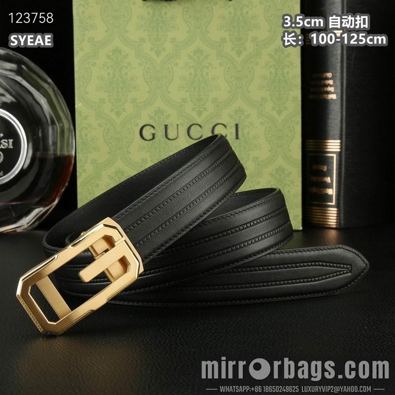Replica Gucci belt 35mmX100-125cm 8L52