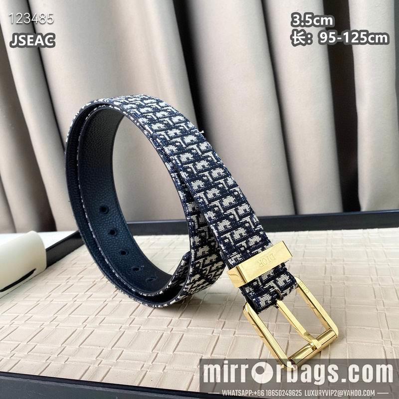 Replica Dior belt 35mmX95-125cm 8L29