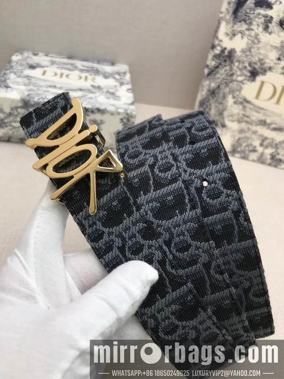 Replica Dior Belt 34mmX95-125cm 7D25