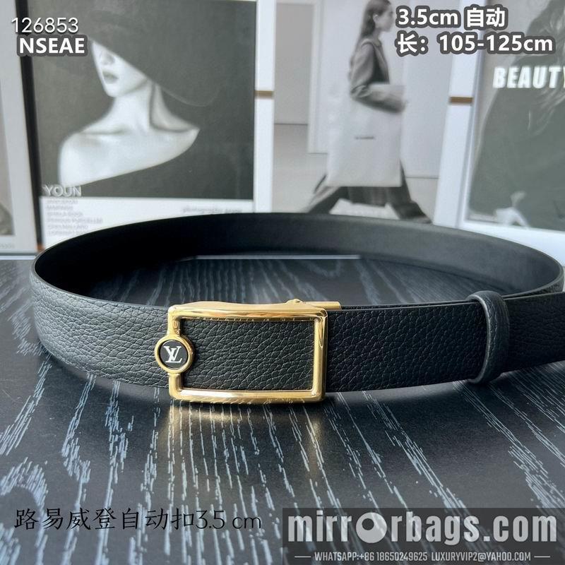 Replica LV belt 35mmX105-125cm 8L67