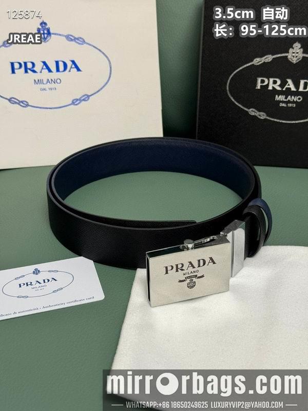 Replica Prada belt 35mmX95-125cm 8L47