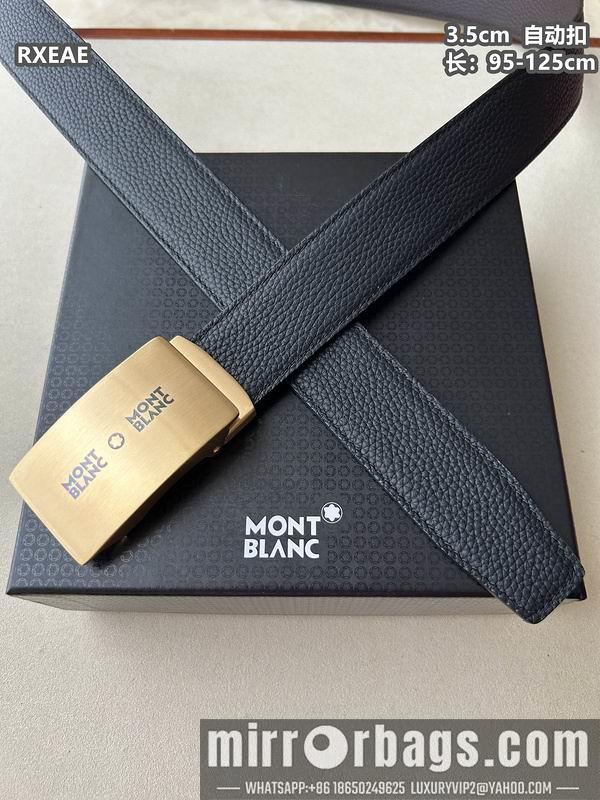 Replica Montlanc belt 35mmX100-125cm 8L82