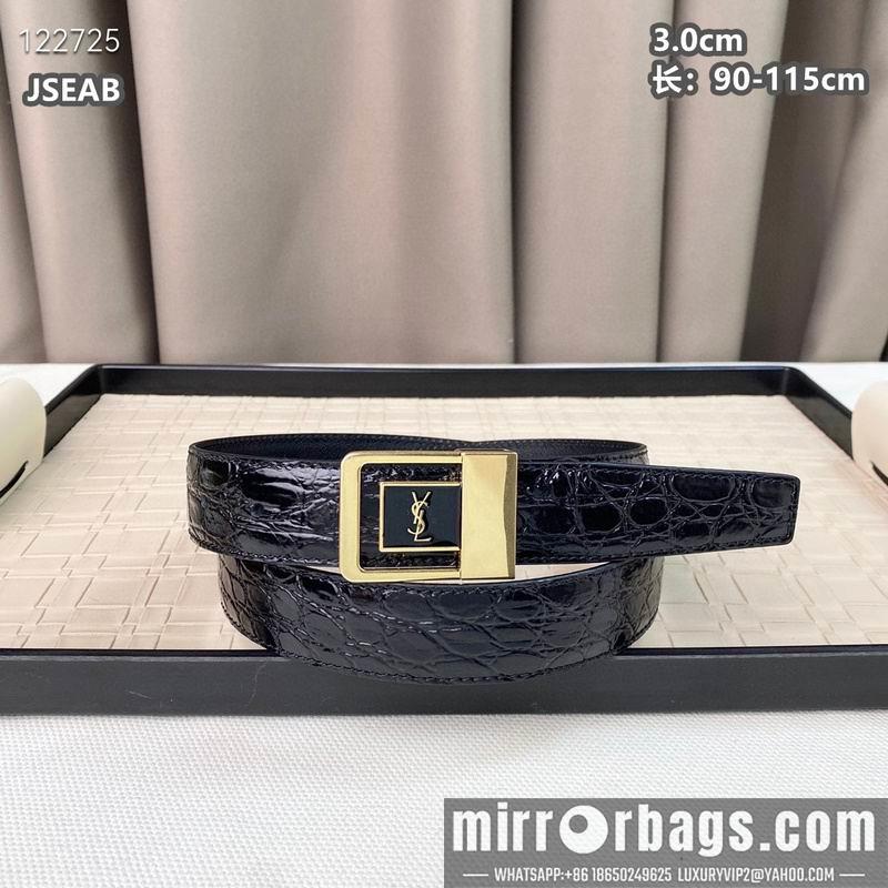 Replica YSL belt 30mm 90-115cm 8L06