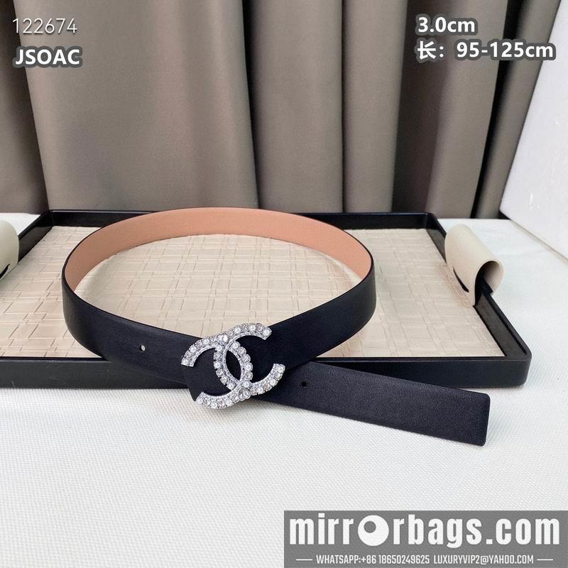 Replica Chanel belt 30mmX95-125cm 8L28