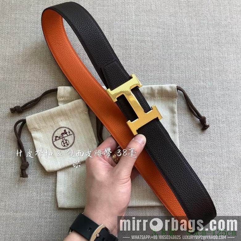 Replica Hermes Belt 38mmX95-125cm 7D76