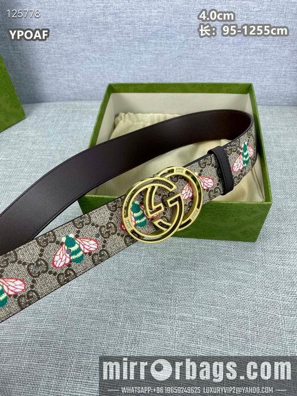 Replica Gucci belt 40mmX95-125cm 8L76