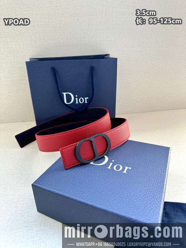 Replica Dior belt 35mmX95-125cm 8L40