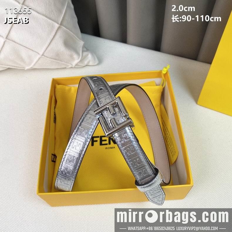 Replica Fendi Belt 20mmX90-110cm 8L08