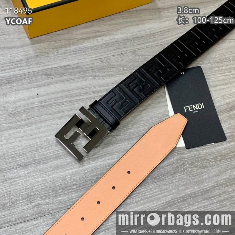 Replica Fendi belt 38mmX100-125cm 8L02