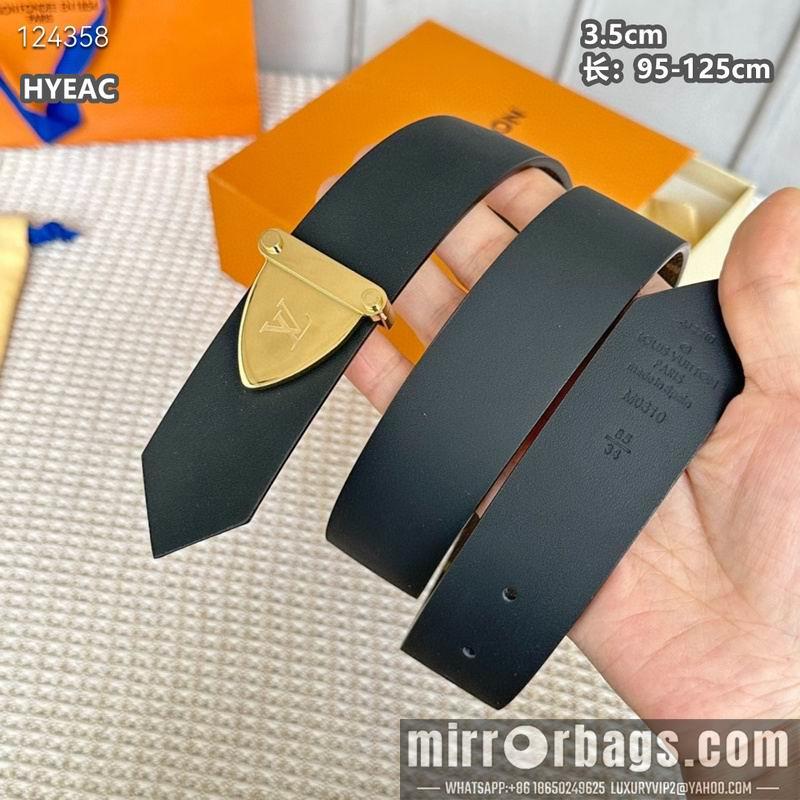 Replica LV belt 35mmX95-125cm 8L15