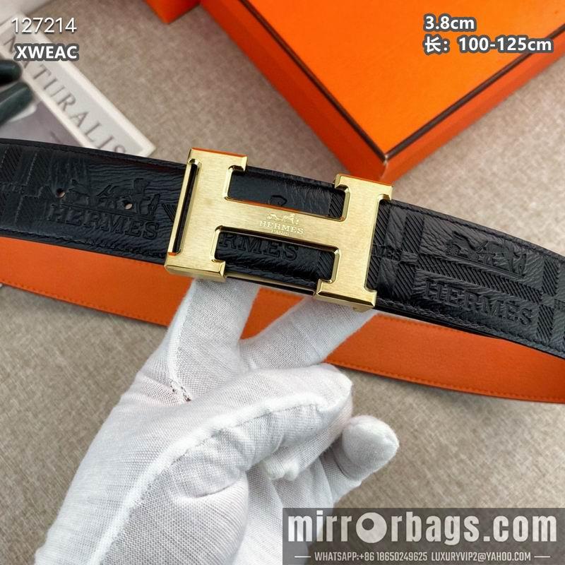 Replica Hermes belt 38mmX100-125cm 8L40