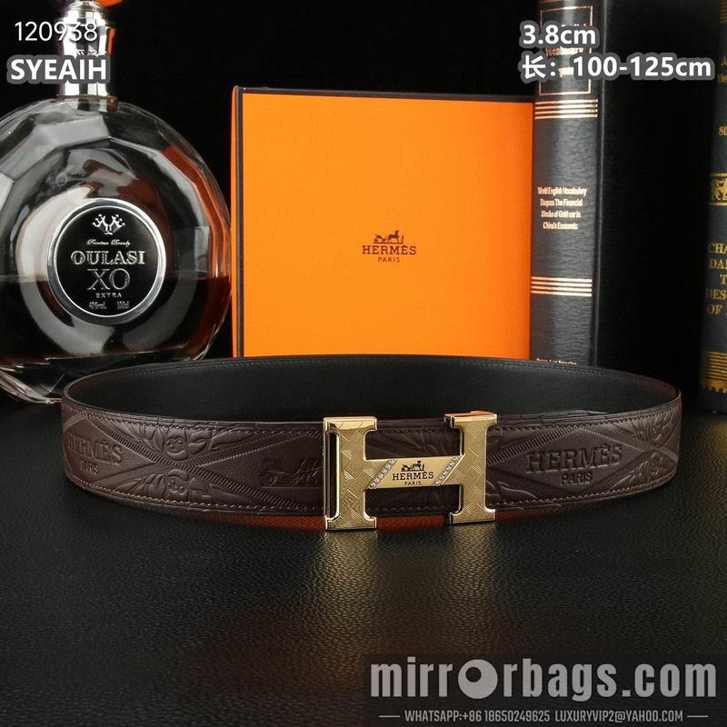 Replica Hermes belt 38mmX100-125cm 8L19