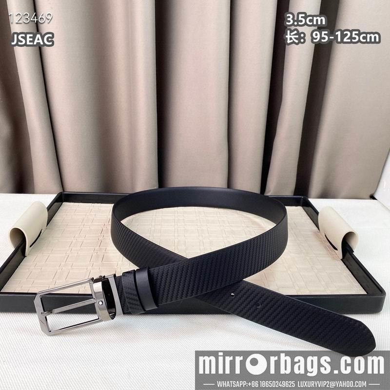 Replica Montblanc belt 35mmX95-125cm 8L07