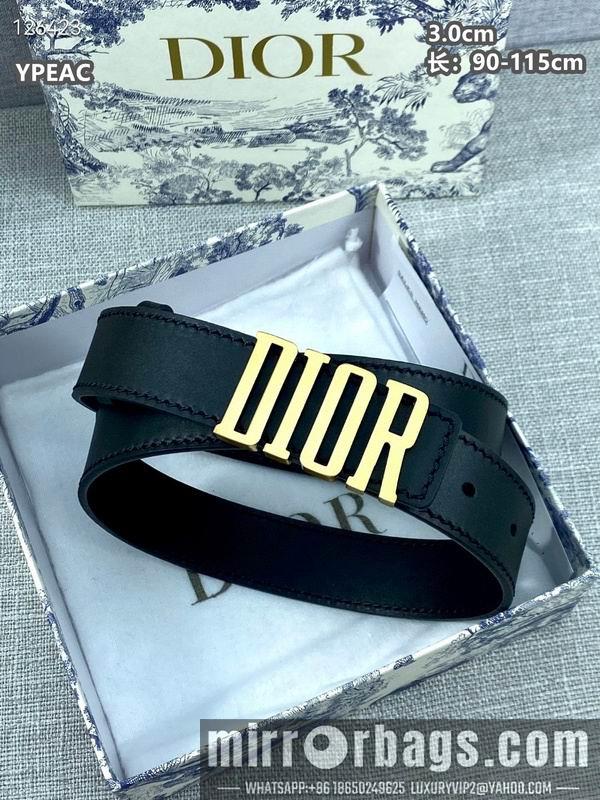 Replica Dior belt 30mmX90-115cm 8L111003