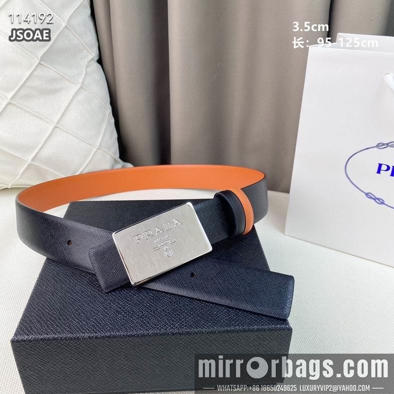 Replica Prada belt 35mmX95-125CM 8L22
