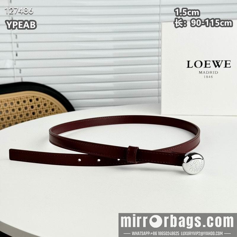 Replica Loewe belt 15mmX90-115cm 8L04