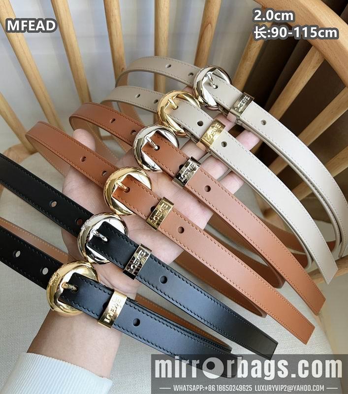 Replica Loewe belt 20mmX90-115cm 8L05