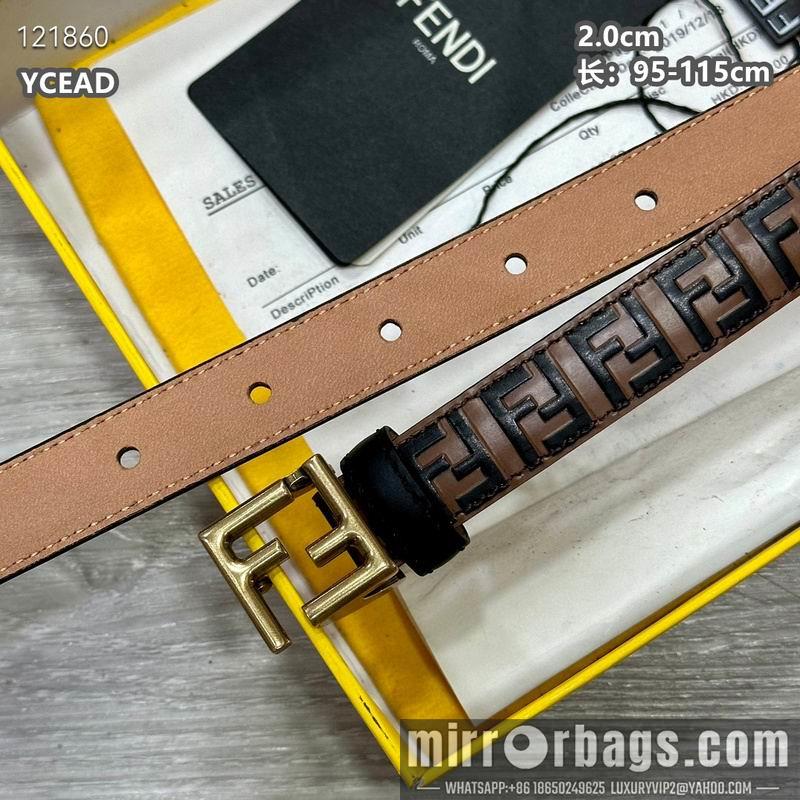Replica Fendi belt 20mmX95-115cm 8L21