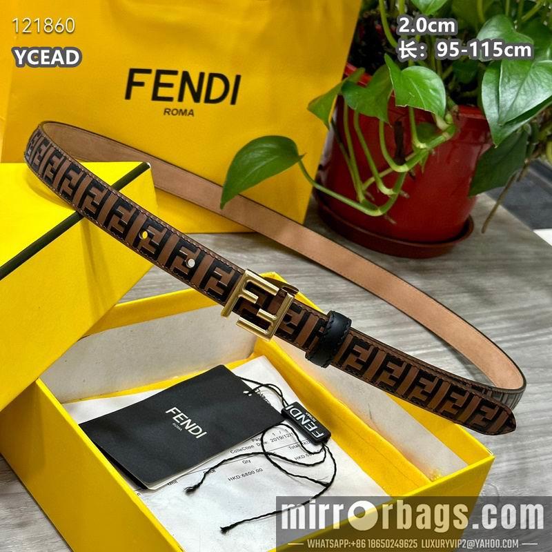 Replica Fendi belt 20mmX95-115cm 8L21