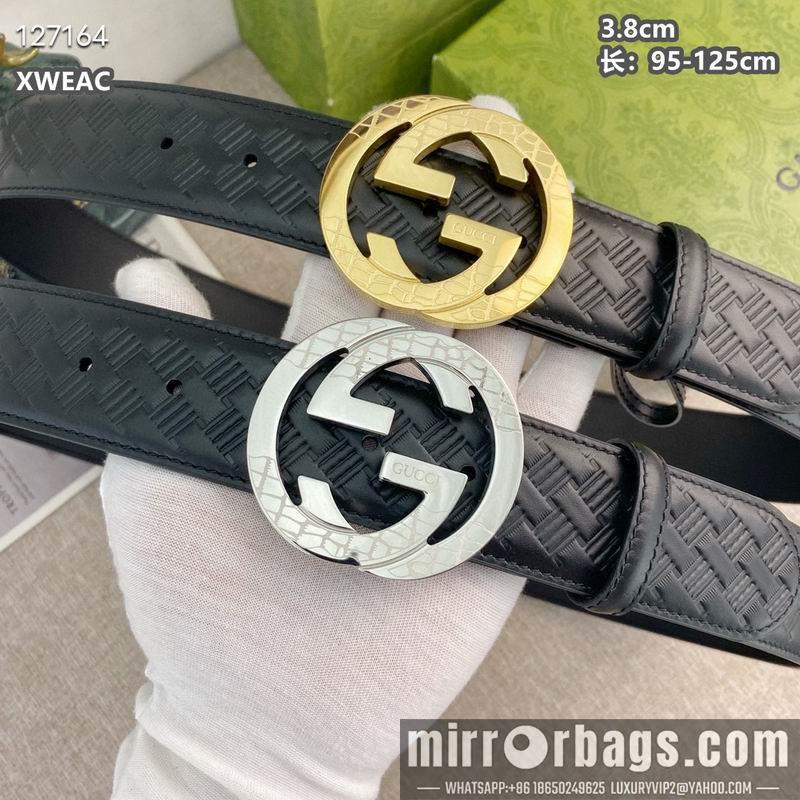 Replica Gucci belt 38mmX95-125cm 8L42