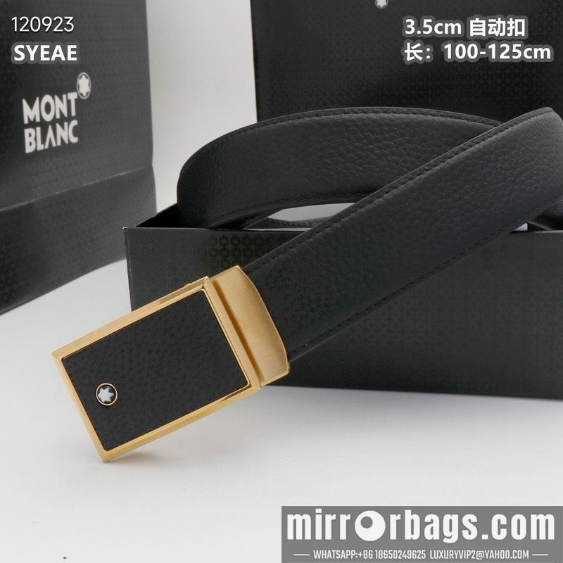 Replica Montblanc belt 自动扣 35mmX100-125cm 8L072010