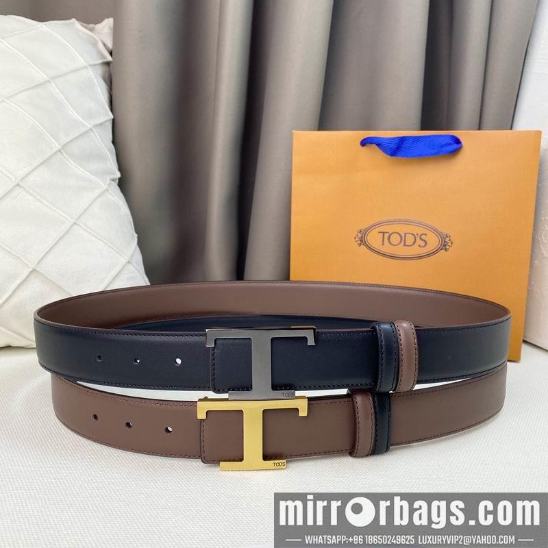 Replica Tod's belt 34mmX95-125cm 7D01