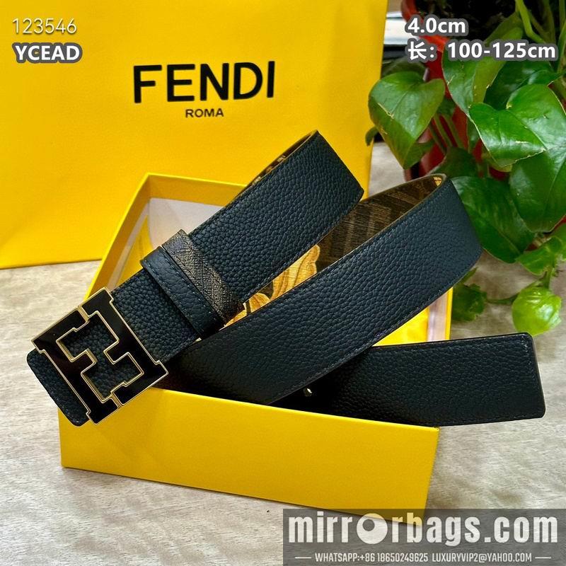 Replica Fendi belt 40mmX100-125cm  8L52