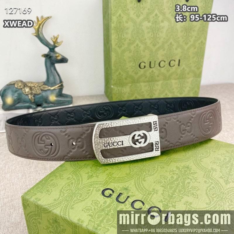 Replica Gucci belt 38mmX95-125cm 8L45