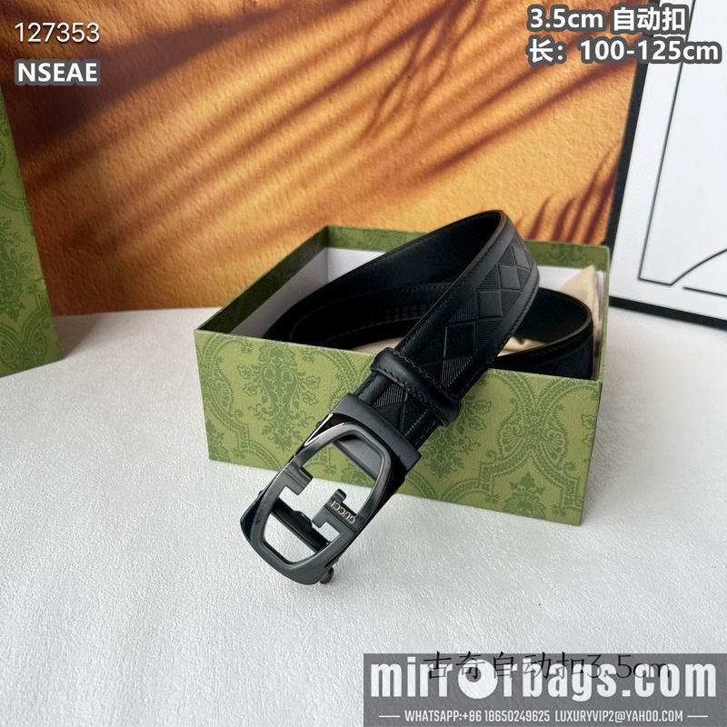 Replica Gucci belt 35mmX100-125cm 8L80