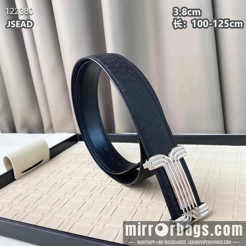 Replica Hermes belt 38mmX100-125cm 8L21